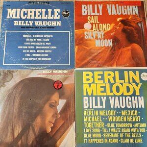 Billy Vaughn Vinyl Records Vintage